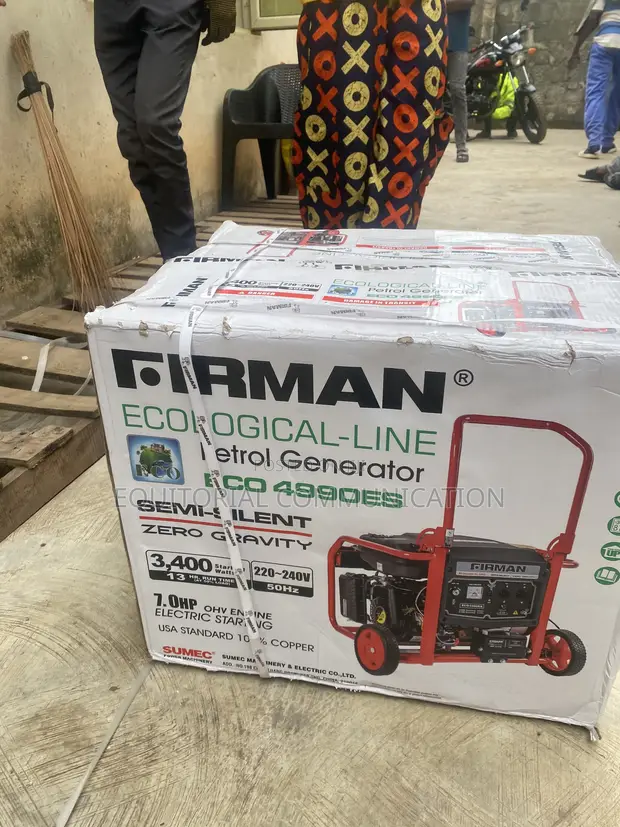 Firman 3400W Petrol Generator ECO 4990ES - 1