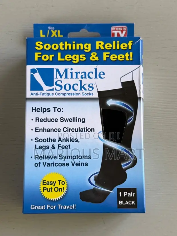 Miracle Compression Socks for Swelling Relief - 1