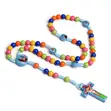 Blessed Kiddies Blue Catholic Chaplet Rosary - 3