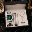 Luxury Men's Watch and Jewelry Gift Set - 2