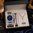 Luxury Men's Watch and Jewelry Gift Set - 3