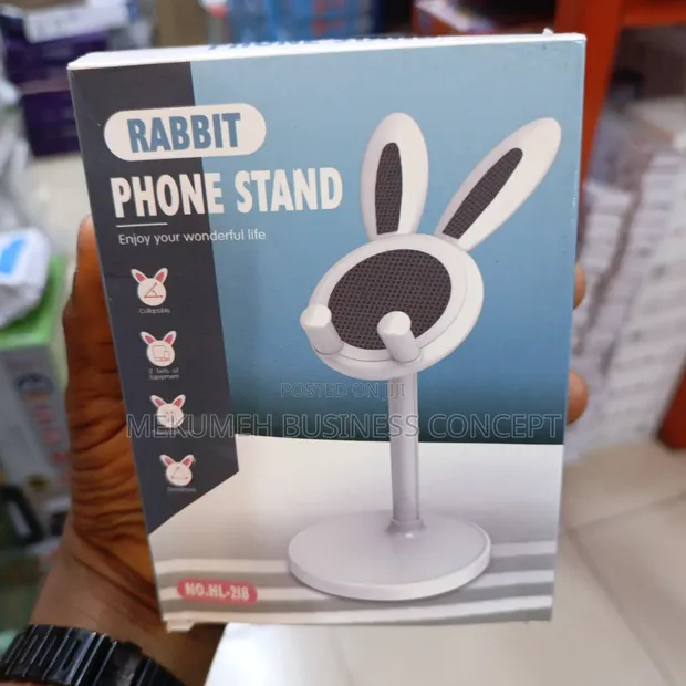 Adorable Rabbit Phone Stand - 1