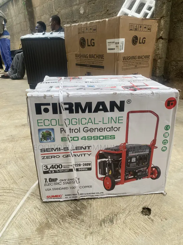Firman 3.4KW Electric Start Petrol Generator - 1