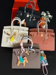 Luxury Hermes Epsom Leather Birkin Bag 25cm - 5