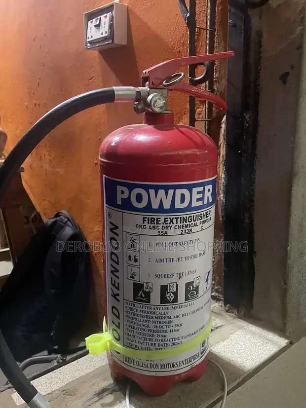 Old Kendon Dry Chemical Powder Fire Extinguisher - 1