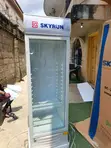 Skyrun SC-228FN 228L Upright Glass Chiller - 1