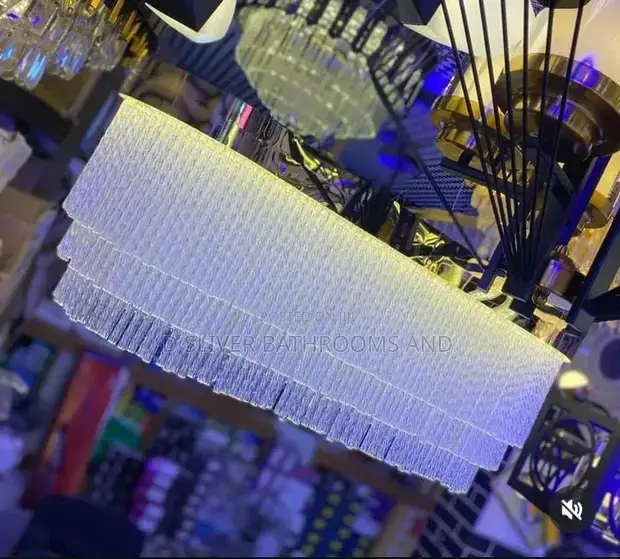 Modern Crystal Chandelier Light - GE Lighting - 1