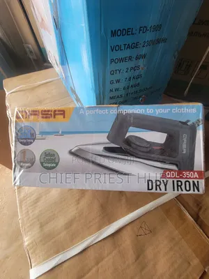 Qasa Dry Pressing Iron - Sabon Abu