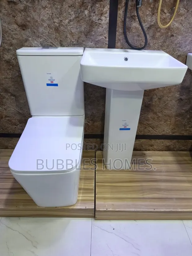 King Brand Mini Water Closet - Back-to-Wall - 1