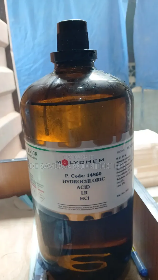 Hydrochloric Acid (HCl) - Laboratory Reagent - 1