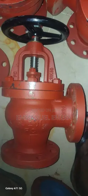 Angle Globe Valve - 80mm JIS 10K