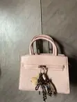 Adron Wears Black Birkin-Style Handbag - 2