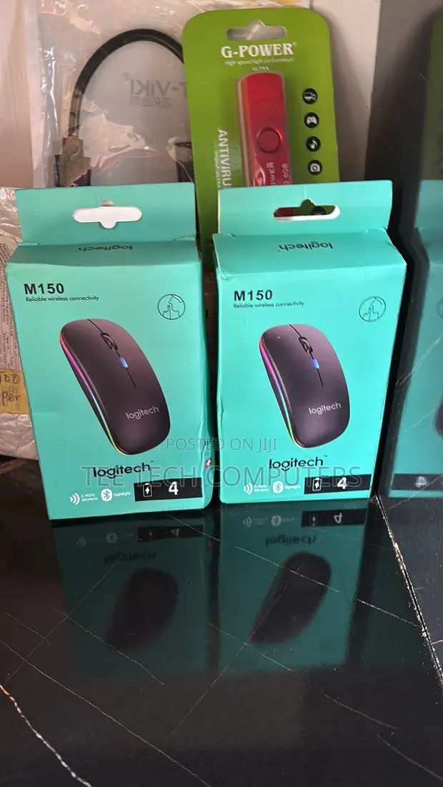 Logitech Wireless Mouse (Rechargeable & Battery) - 1