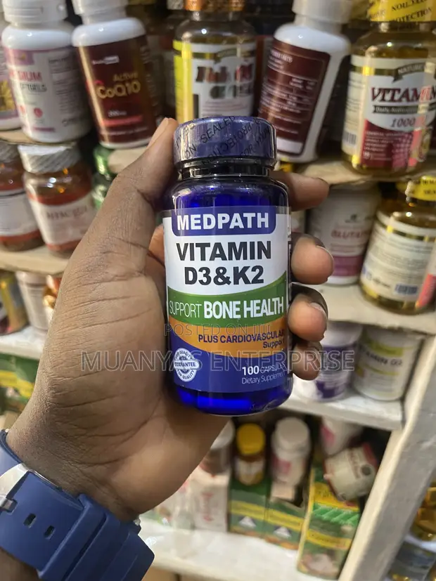 Vitamin D3 + K2 Supplements - Various Brands - 1