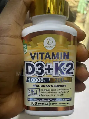 Vitamin D3 + K2 Supplements - Various Brands