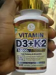 Vitamin D3 + K2 Supplements - Various Brands - 2