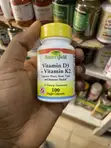 Vitamin D3 + K2 Supplements - Various Brands - 5