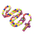 Blessed Pink Kiddies Catholic Rosary - 2