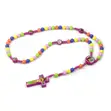 Blessed Pink Kiddies Catholic Rosary - 3