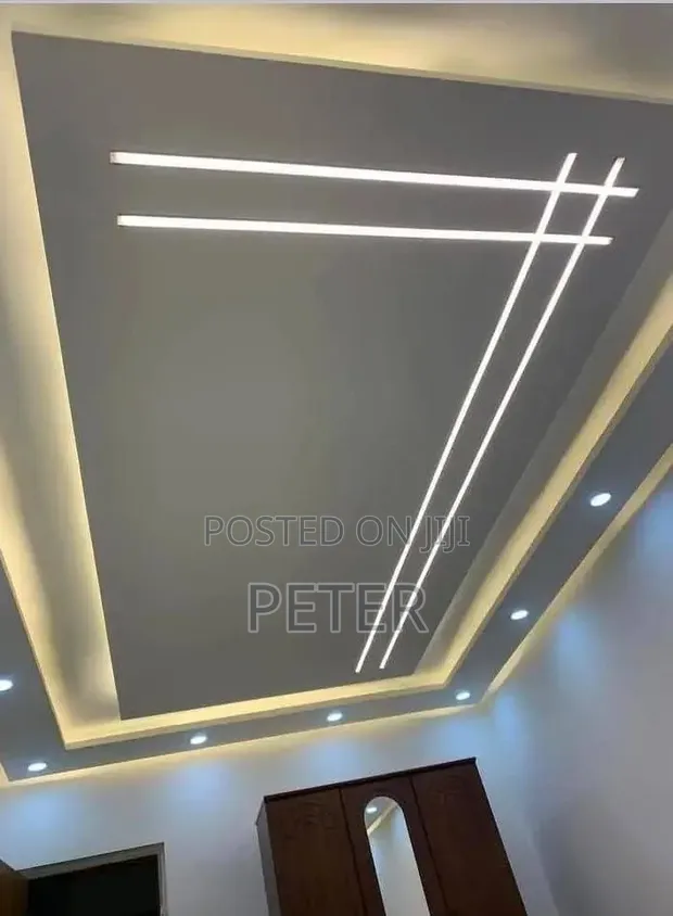 Pop Ceiling, Wall Screeding, TV Console, Increte Floor & Painting Services - 1