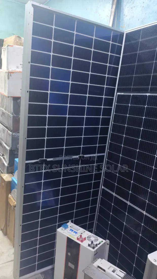 Bifacial 650W Monocrystalline Solar Panels - 1