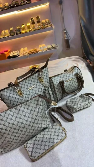 Classic Genuine Leather Handbag - Multicolor