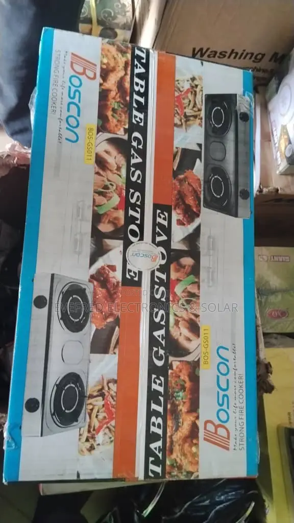 Brand New Boscon Double Burner Gas Cooker - 1