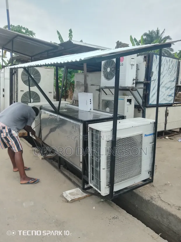 100 Blocks Capacity Ice Block Machine/Cold Room - 1