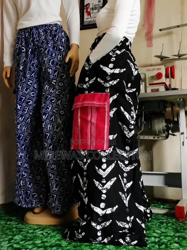 Ankara Jumbo Pant Trouser - 1
