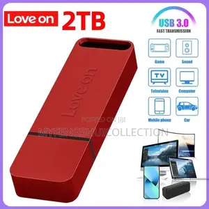 2TB Red Lenovo Flash Drive