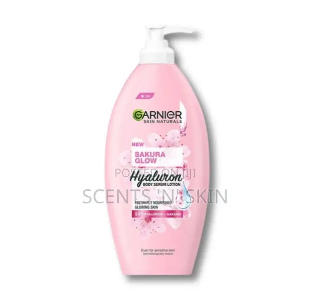 Garnier Sakura Glow Hyaluron Body Serum Lotion 400ml - 1