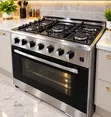 Sabo Gain 5 Burner Gas Cooker da Oven - 1