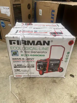 Firman 3.4KVA Key Starter Generator ECO 4990ES
