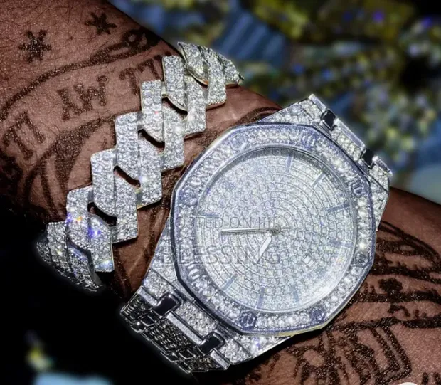 Pre-Order Cartier Iced Out Luxury Watch (Maza) - 1