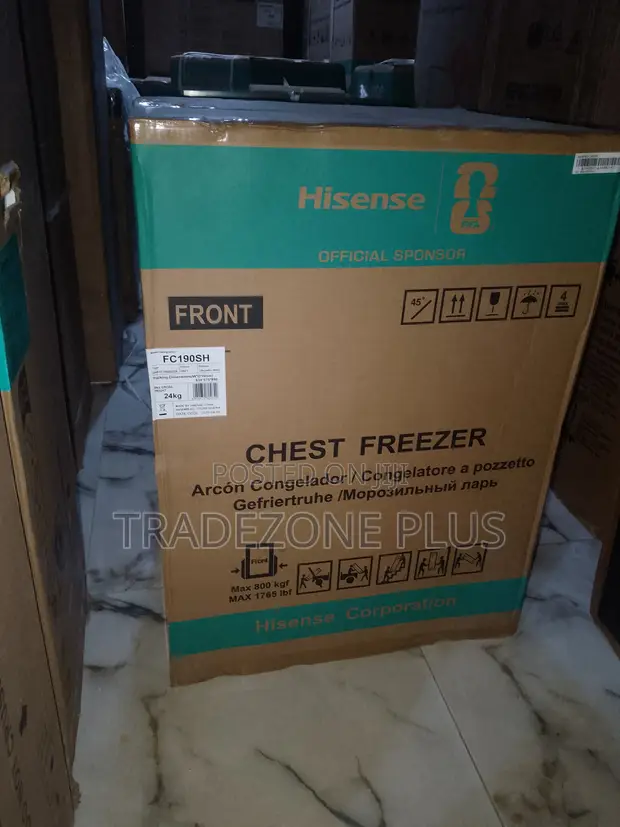 Hisense 149L Chest Deep Freezer FC 190SH - 1