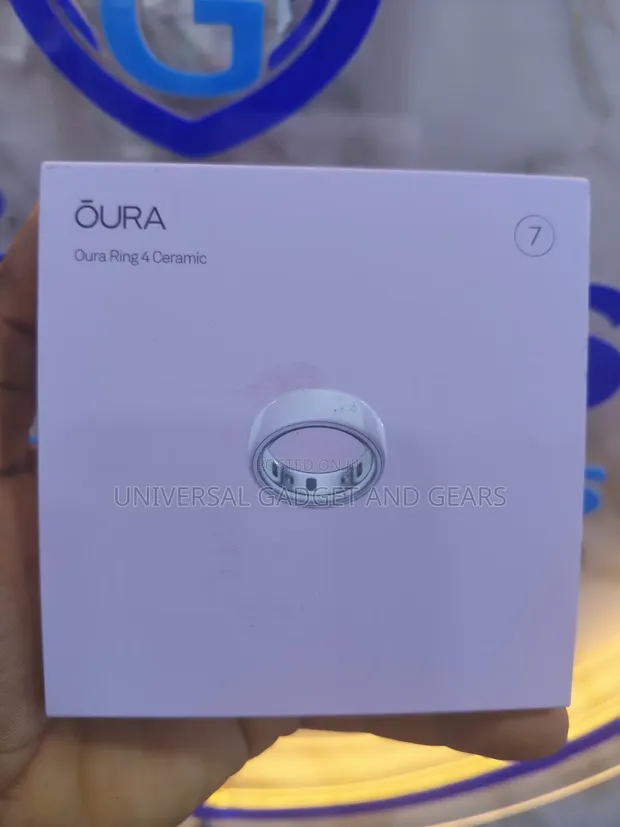 Oura Ring Gen 4 Ceramic (Size 7) - 1