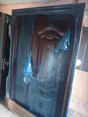 Sabbin Brown Steel Security Door