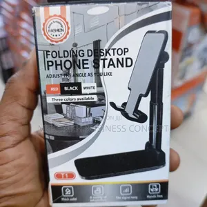 Folding Desktop Phone Stand - Multi-Angle Adjustable