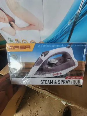 Qasa Steam Iron - Sabon Abu