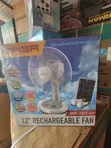 Qasa Rechargeable Fan da Solar Panels da Bulbs 2 - 1