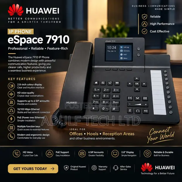 Huawei eSpace 7910 IP Phone - 1