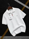 Hermes Luxury Men's T-Shirt - White Cotton - 4