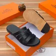 Men's Black Premium Leather Slide Sandals (Izmir Style) - 2