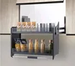 Pull Down Elevator Dish Rack - 2