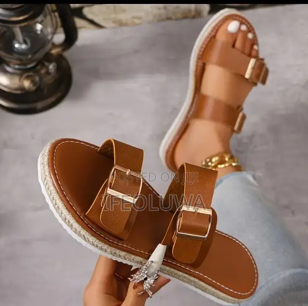 Women's Hemp Rope Sole Slippers - 1