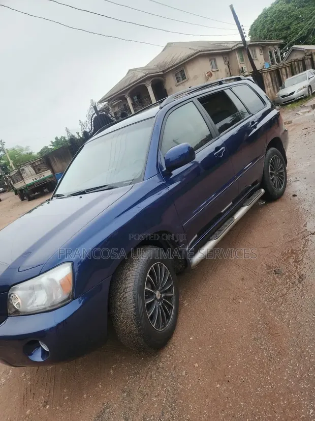 Toyota Highlander 2007 Blue - 1
