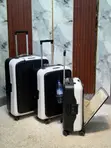 Set of 3 Elegant BUBULE Luggage - 2