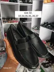 Boys Leather School Shoes - 2