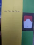 Mini Strobe Siren - 3