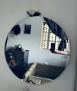 2x2ft Round Mirror with LED Light - 1